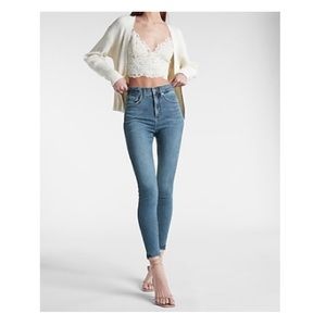 Express High Waisted Supersoft Skinny Jeans